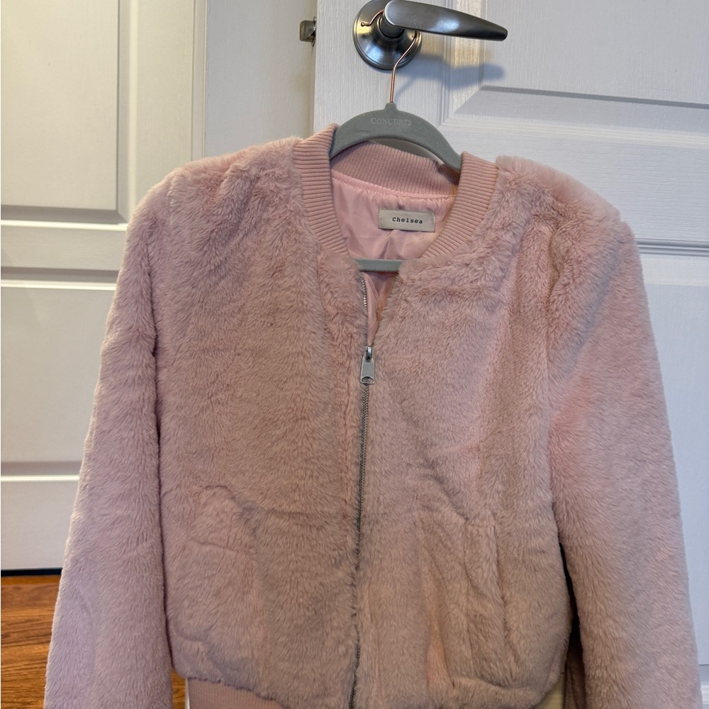 Chelsea Soft Pink Puffer Jacket